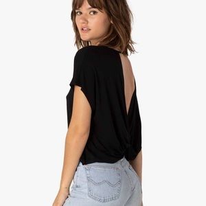 Beyond yoga twist goodbye tee